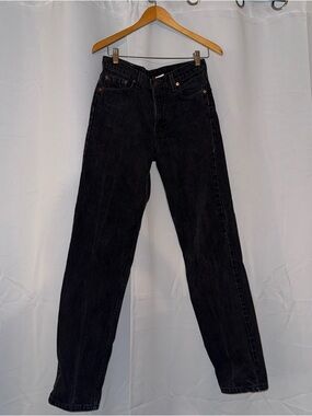 Black Vintage Levi’s 501s